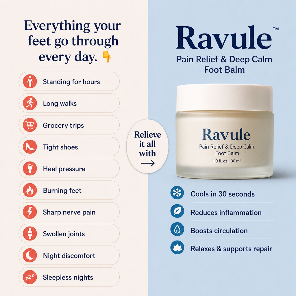 Ravule Foot Pain Relief Balm